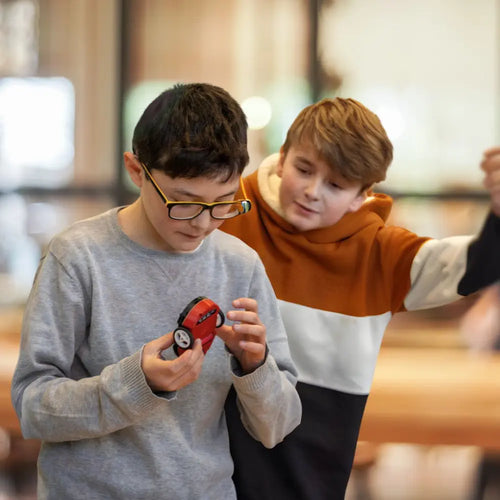 Eliobot - Educational Robot Kit for Kids, DIY Assembly with Screwdriver, Programmable Via App, Ages 10+, Made in France