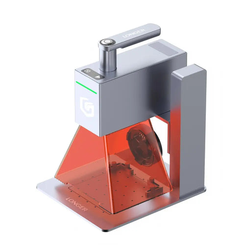 LONGER Nano 6W Portable Laser Engraver, Diode Lasers with FAC, 5000mm/s Ultra-Fast Speed, 0.05mm Precision, LightBurn &amp; LaserGRBL, LaserBurn APP Operation, 6mm Wood Cutting, 100*100mm