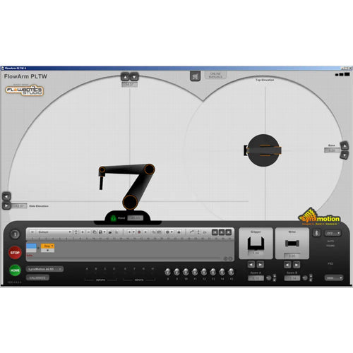 Lynxmotion SES-V1 FlowArm PLTW Robotic Arm Software (Download)