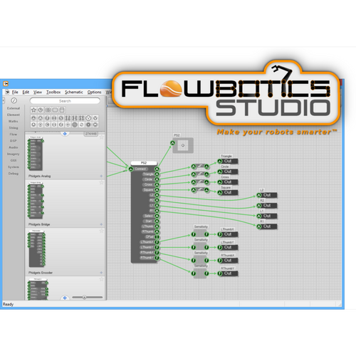 Lynxmotion FlowBotics Studio Graphical Programming Software (Download)