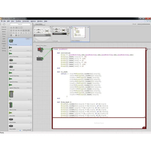 Lynxmotion FlowBotics Studio Graphical Programming Software (Download)