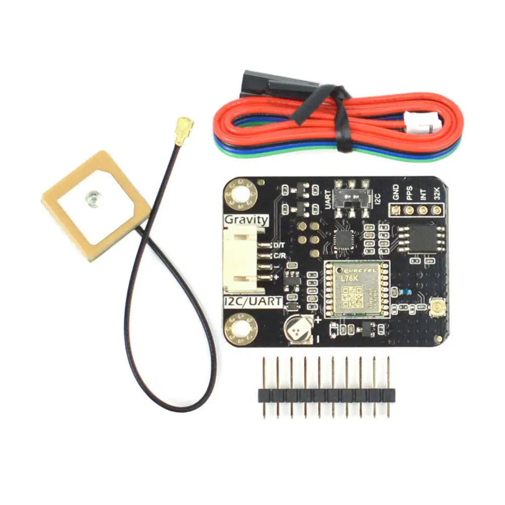 Gravity: GNSS GPS BeiDou Positioning Module w/ RTC - I2C&UART
