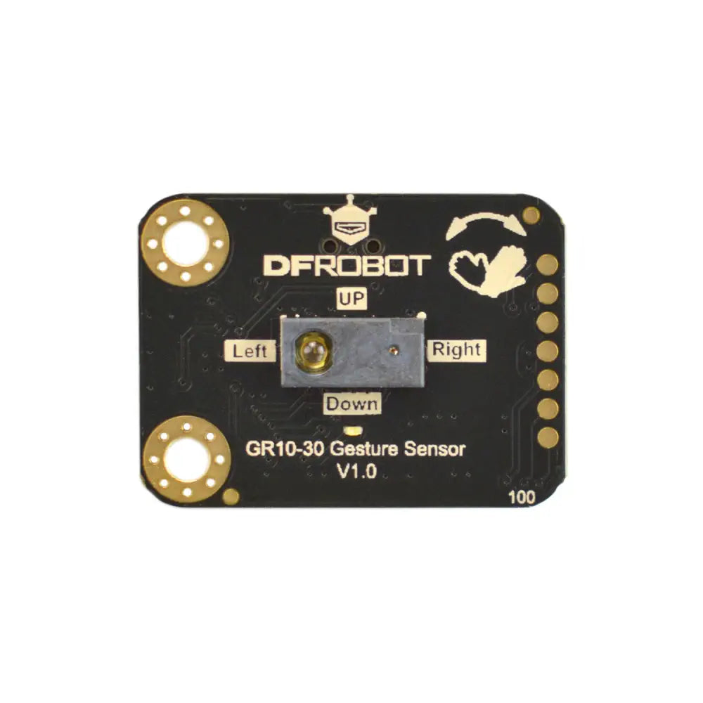Gravity: GR10-30 Gesture Sensor (UART & I2C, 12 Gestures, 0~30cm)