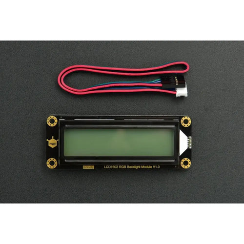 Gravity I2C 16x2 Arduino LCD w/ RGB Backlight Display