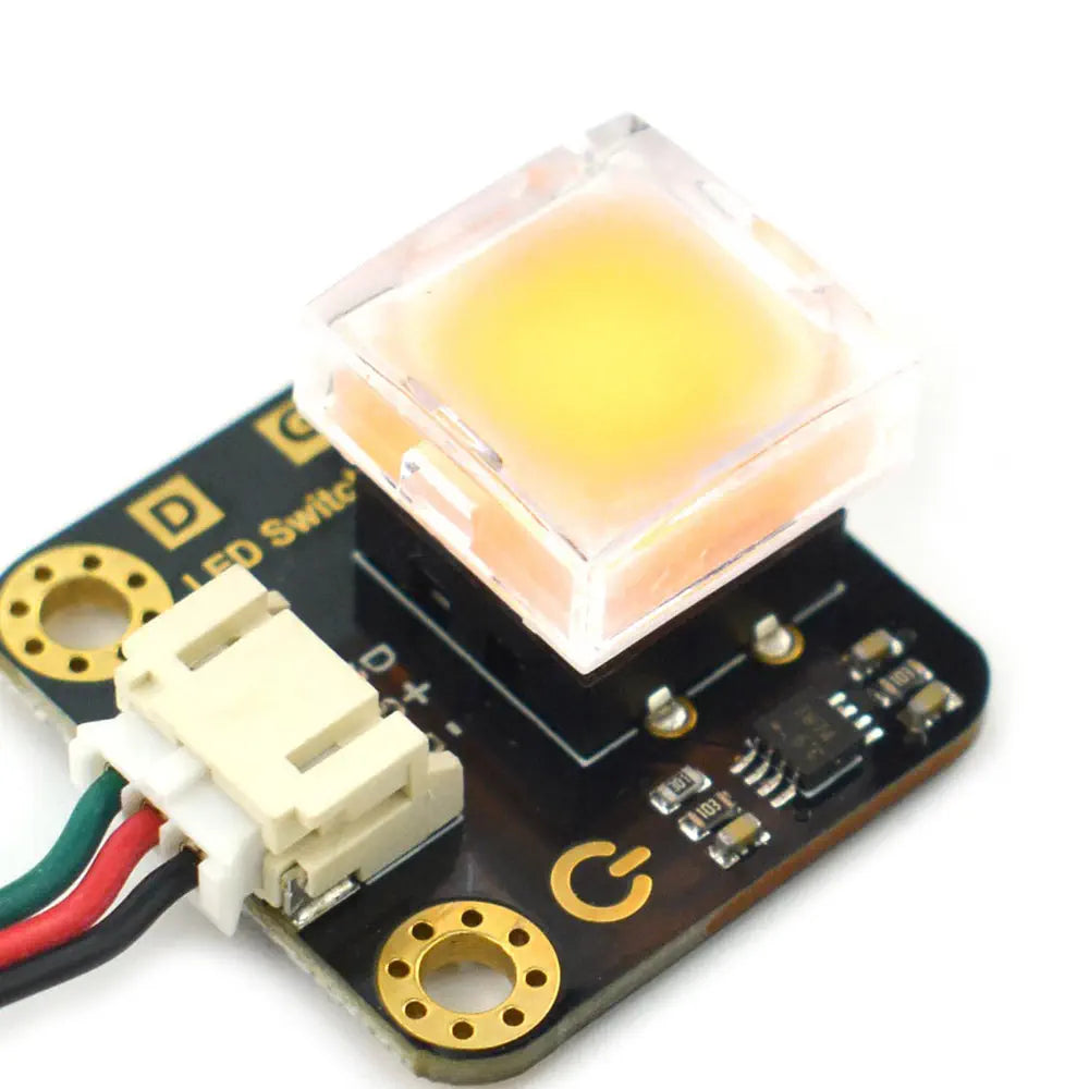 Gravity LED Switch - Yellow