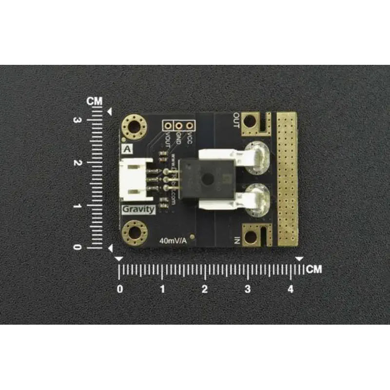 Gravity: Sensor de Corriente Analógico 50A (AC/DC) V2 - RobotShop