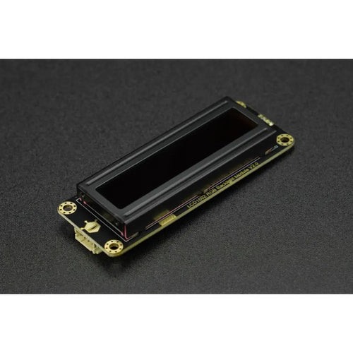 Gravity: I2C 16x2 Arduino LCD w/ RGB Font Display (Black) V2.0