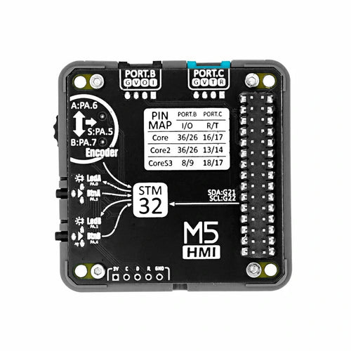 M5Stack HMI Module w/ Encoder & 500mAh Battery (STM32F030)