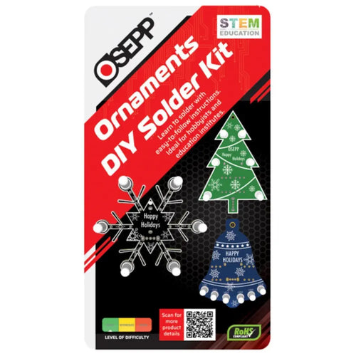 OSEPP Holiday Ornaments DIY Solder Kit