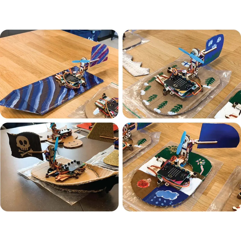 Hover:bit V2 without micro:bit (5-Pack)
