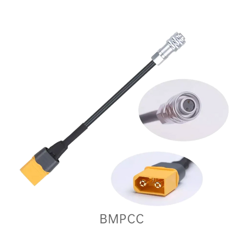 iFlight Centurion XT30U-Male to BMPCC 4K/6K Power Cable 150mm