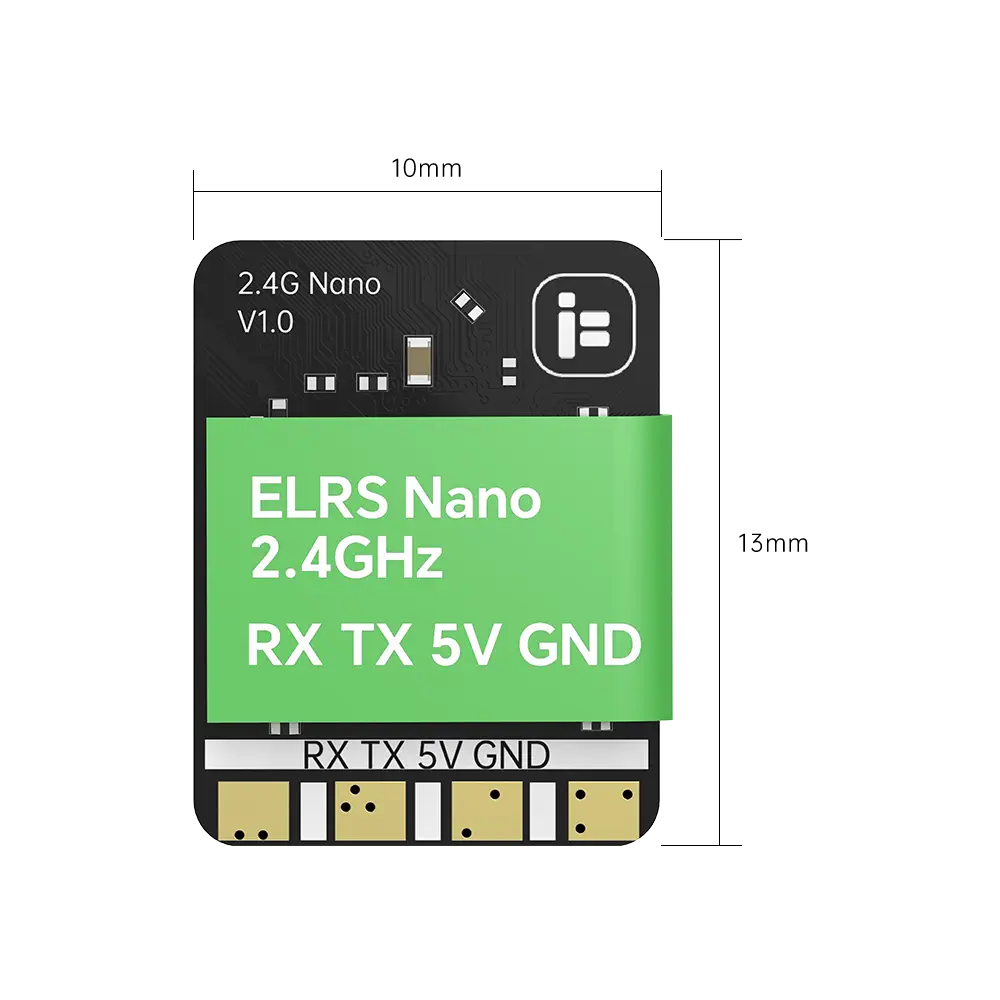 Receptor Nano iFlight ExpressLRS ELRS 2,4G RX+Antena Mini 40mm - RobotShop