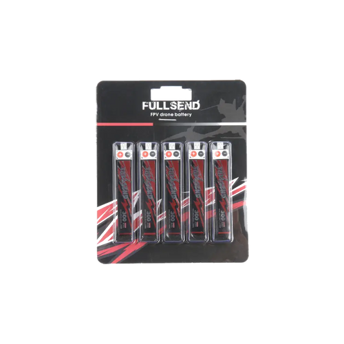 iFlight Fullsend 1S HV 300mAh 40C Lipo Batteray-PH2.0 (5pcs/Pack)