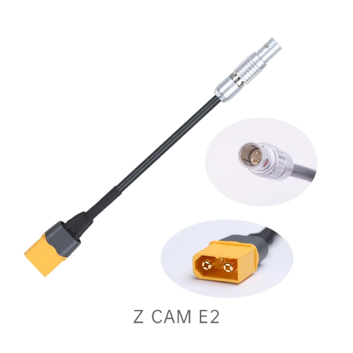 iFlight Taurus X8 XT60H-Male to Z CAM E2 Power Cable (4 Holes)