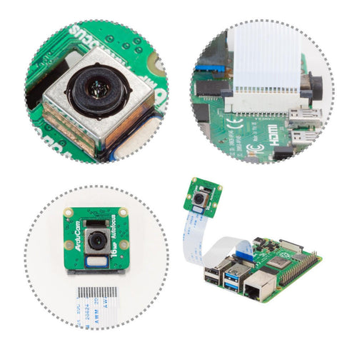 IMX519 Autofocus Camera Module for Raspberry Pi & Jetson Nano-Arducam