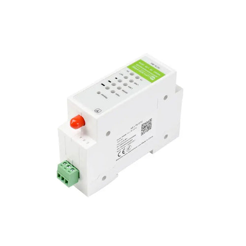 Waveshare Industrial 4G DTU, RS485 TO LTE CAT4, DIN Rail-Mount, for EMEA & Asia