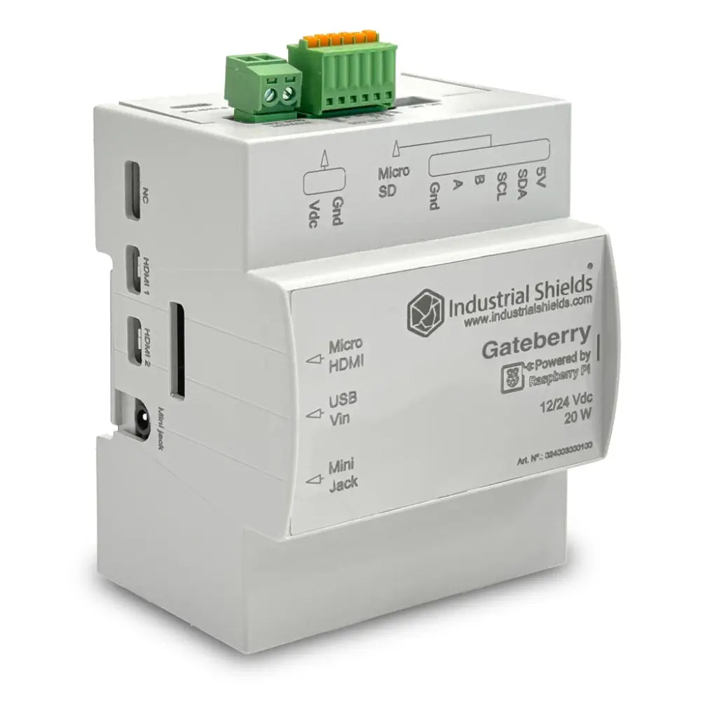 Industrial Shields GateBerry PI - Raspberry PI 4 - 8GB RAM