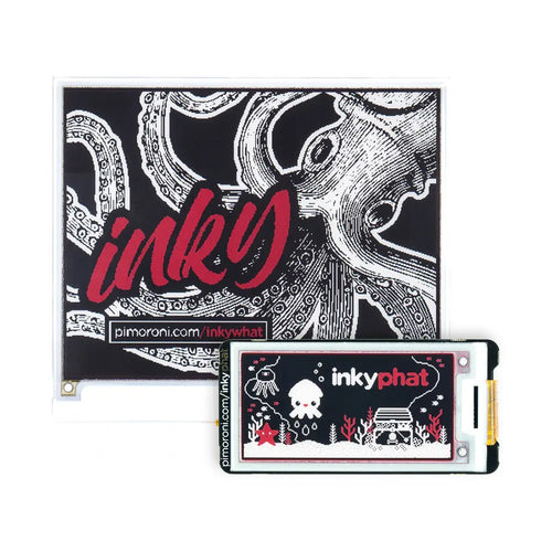 Inky wHAT Large e-Ink Display – Yellow/Black/White