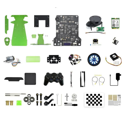 JetRacer Pro ROS AI Kit Acc, Dual Controllers w/o Controller + TF Card & Reader