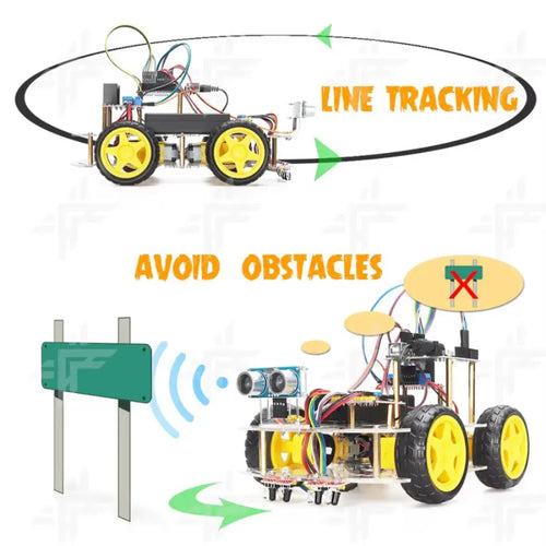 King Kong Robot KR20005 4WD Smart Robot Car Kit