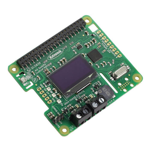 Kitronik Air Quality Control HAT for Raspberry Pi w/ Sensor Inputs & OLED Screen