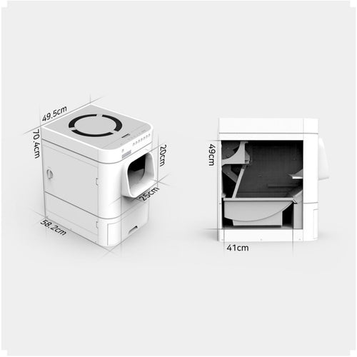 LavvieBot S Robotic Litter box (EU)