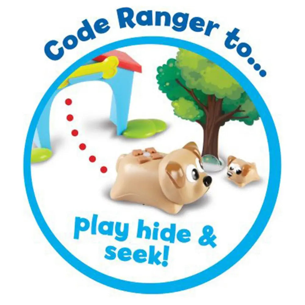 Code Rangers Geek Learning Resources Coding Critter Ranger & Zip Programmable Toy - RobotShop