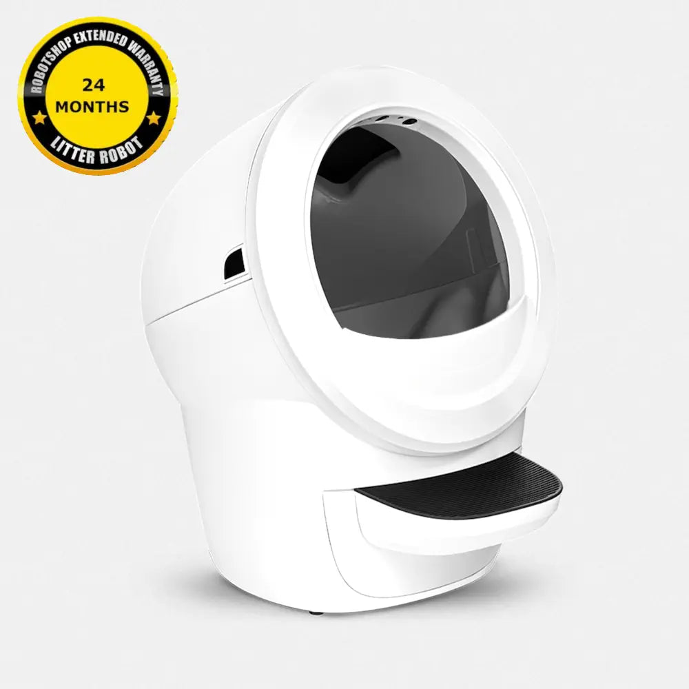 Litter-Robot Automatic Litter Box (White) with 4-Year Warranty EU