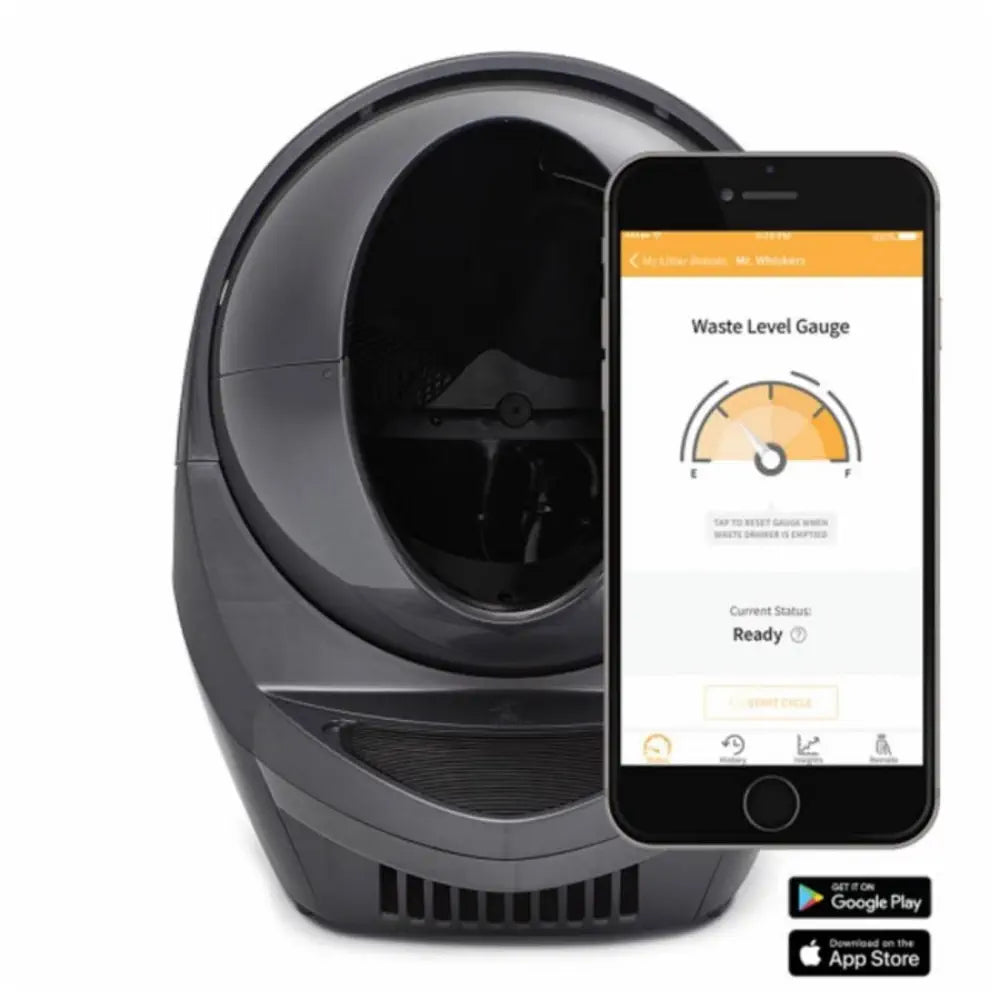 Litter-Robot Connect Automatic Self-Cleaning Litter Box (Grey) EU