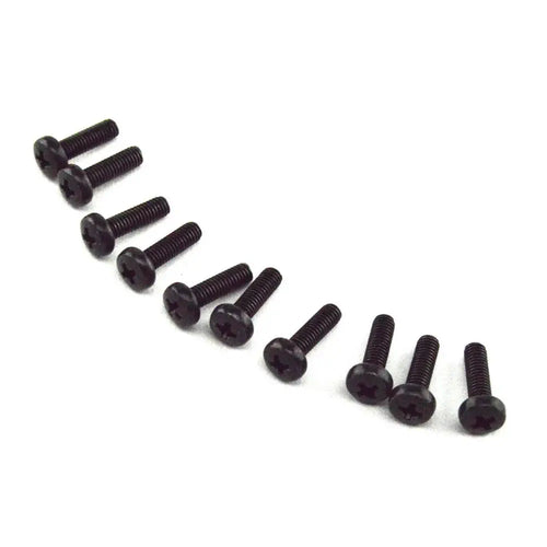 Lynxmotion Steel Phillips Pan Head Screws - M3 x 10mm (10pk)