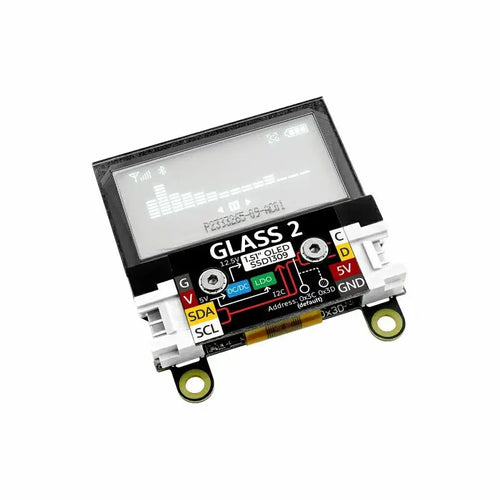 M5Stack Glass 2 Unit w/ 1.51 inch Transparent OLED Display