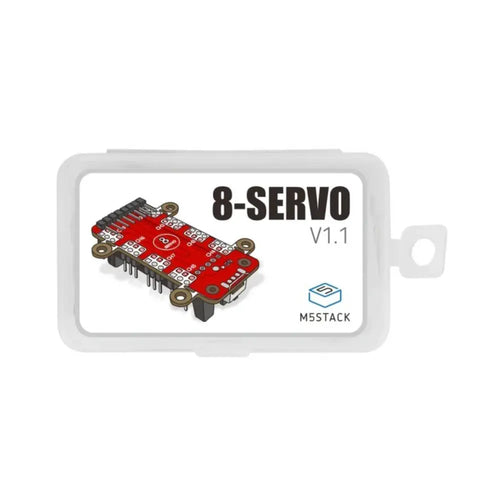 M5StickC 8-Channel Servo Driver HAT