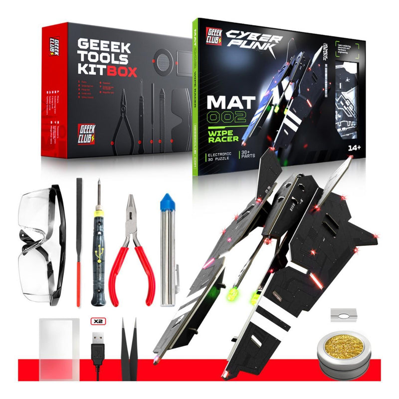 Geeek Club Mat 002 Wipe Racer Soldering Kit + Tool Kit