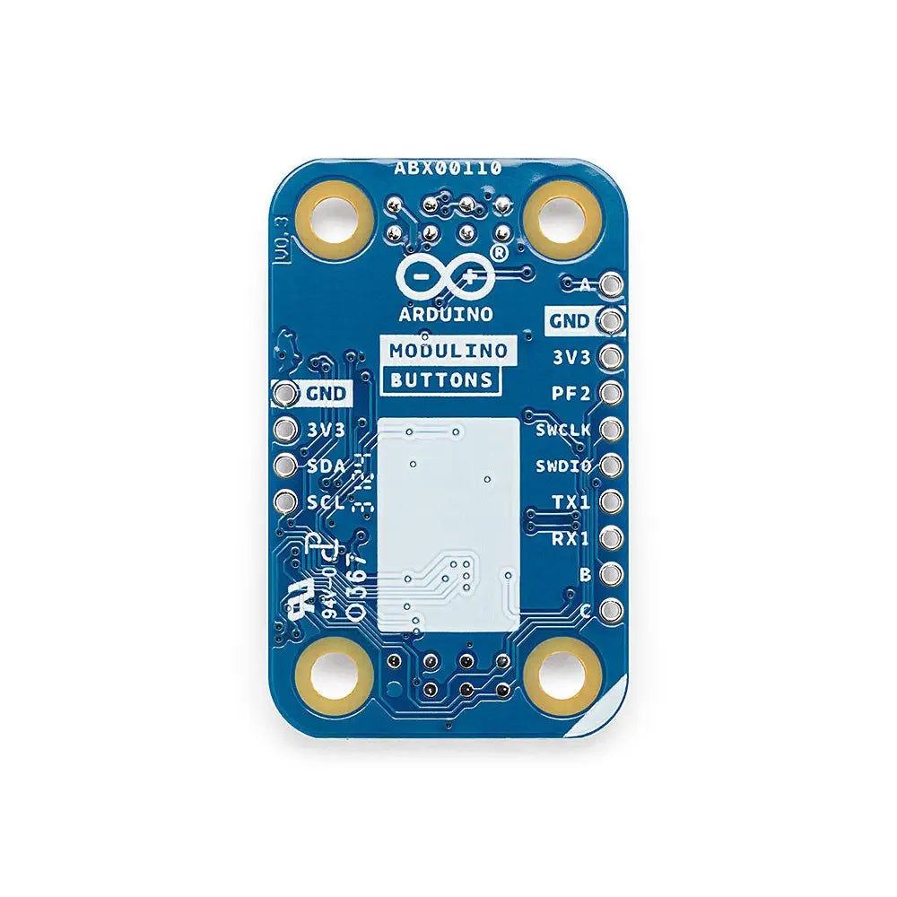 Modulino Buttons w/ 3 Push Buttons & LEDs - RobotShop