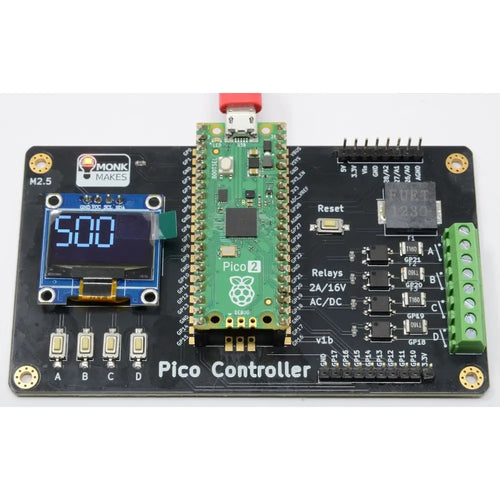 Monk Makes 4-Channel Pico Controller