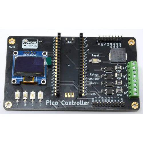 Monk Makes 4-Channel Pico Controller
