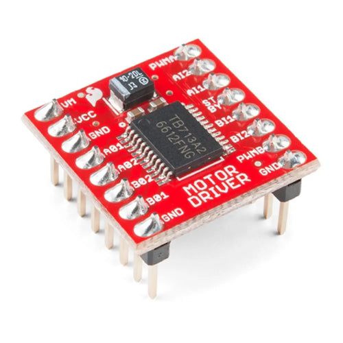 Motor Driver - Dual TB6612FNG v2 (w/ Headers)