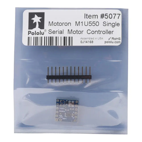 Motoron M1U550 Single Serial DC Motor Controller