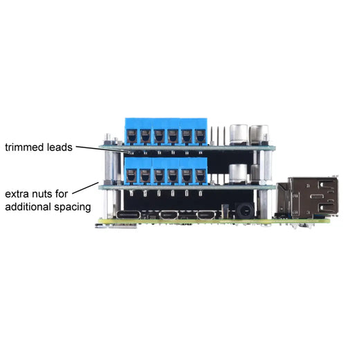 Motoron M2h18v18 Dual High-Power Motor Controller for RPi (Connectors Soldered)