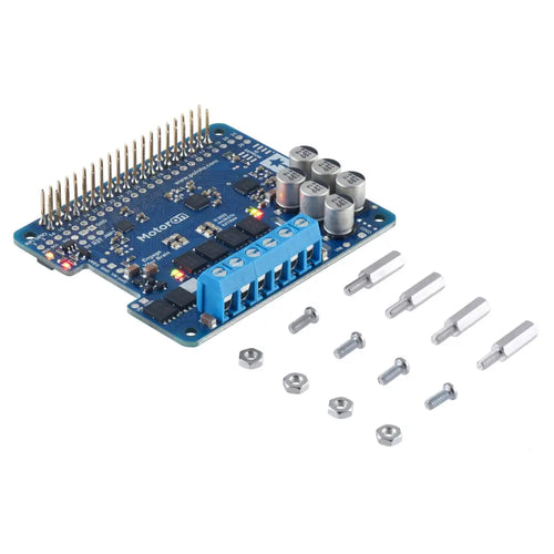 Motoron M2H18v20 Dual High-Power Motor Controller for RPi (Connectors Soldered)