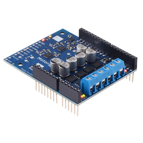 Motoron M2S18v20 Dual High-Power Motor Controller Shield for Arduino w/ Connectors