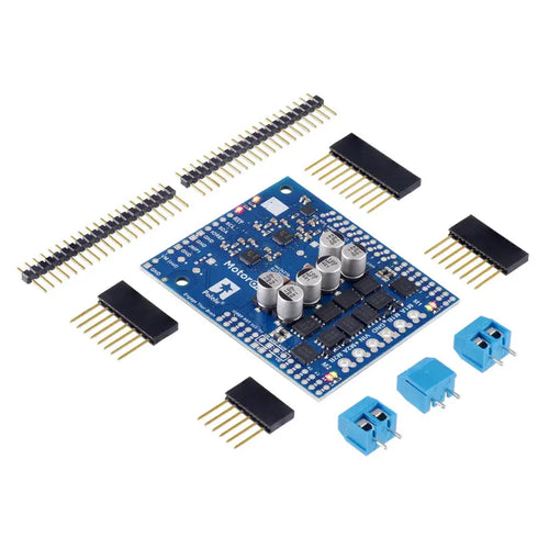 Motoron M2S24v16 Dual High-Power Motor Controller Kit for Arduino w/ Connectors