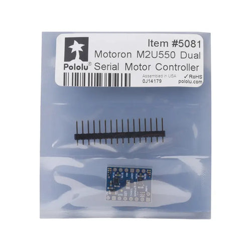 Motoron M2U550 Dual Serial Motor Controller