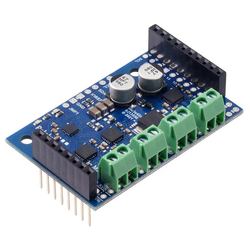 Motoron M3S256 Triple Motor Controller Shield for Arduino (No Connectors)