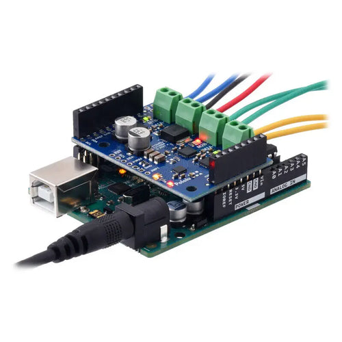 Motoron M3S256 Triple Motor Controller Shield for Arduino (No Connectors)