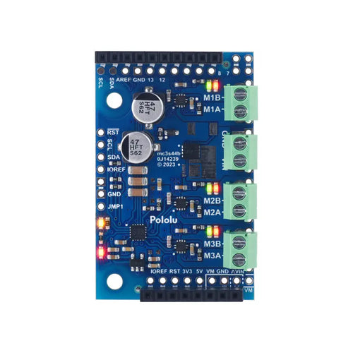 Motoron M3S550 Triple Motor Controller Shield Kit for Arduino