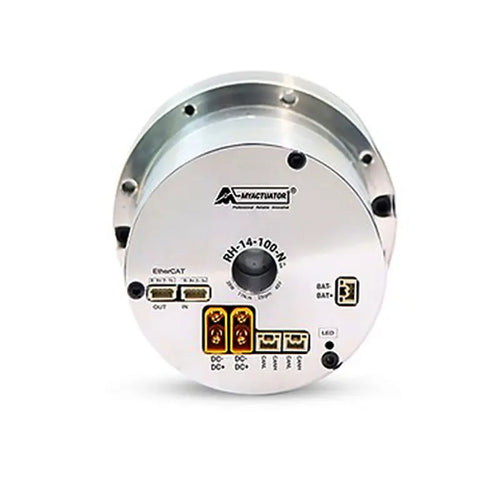MyActuator RH Series BLDC Actuator, Dual Encoder, 100:1 Hollow Harmonic, CAN & Ethercat Communication,  28 N.m Peak Torque wo/ Brake