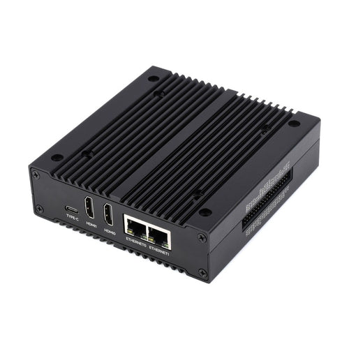 Waveshare NAS Mini-Computer for RPi CM4, Network Storage, Dual SSDrive Slots