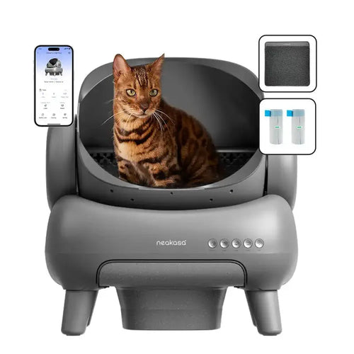 Neakasa M1 Open-Top Self-Cleaning Cat Litter Box RobotShop