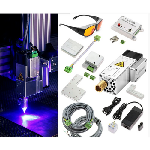 Opt Lasers Shapeoko Laser Upgrade Kit w/ PLH3D-XT-50, HP Air Nozzle, LaserDock